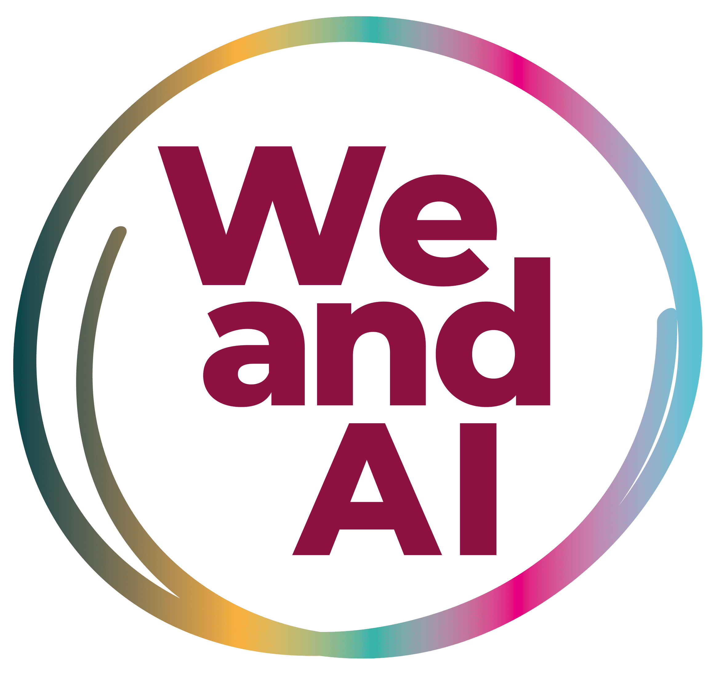 We and AI logo